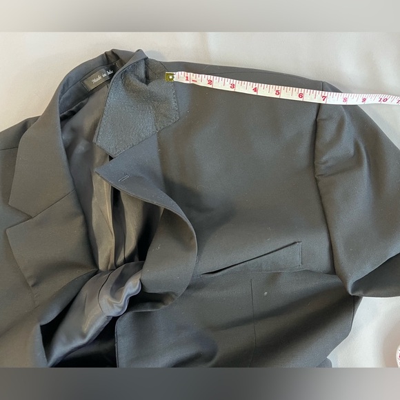 Lauren Ralph Lauren LRL 100% Wool 2 Button Blazer Sport Coat Jacket 44 R - Picture 8 of 13